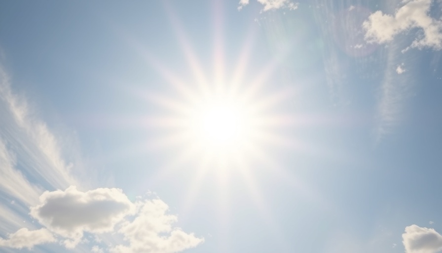 Radiant sunburst symbolizing warmth and vitality.