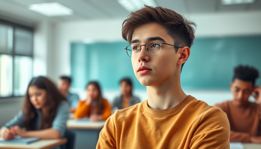 Engaged students in classroom, highlighting problem with school education.