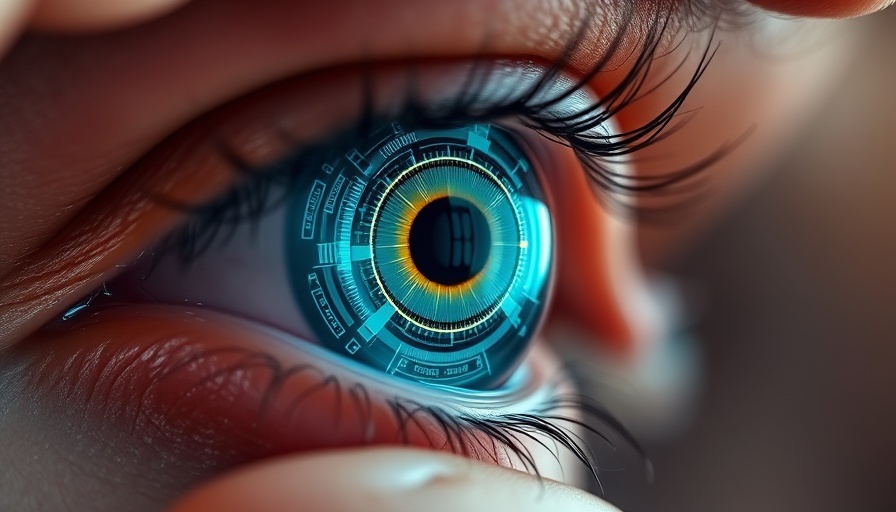 Cutting edge gadgets of 2030: digital contact lens.