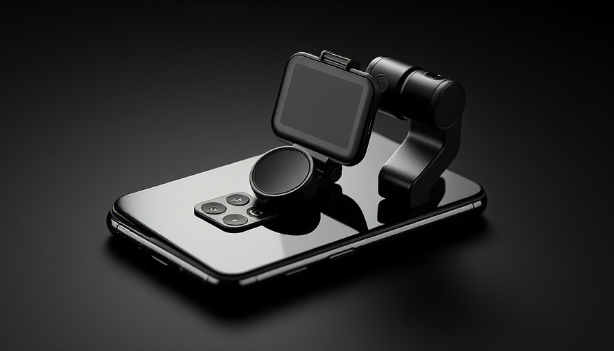 Robot phone concept featuring AI pop-up camera and gimbal.