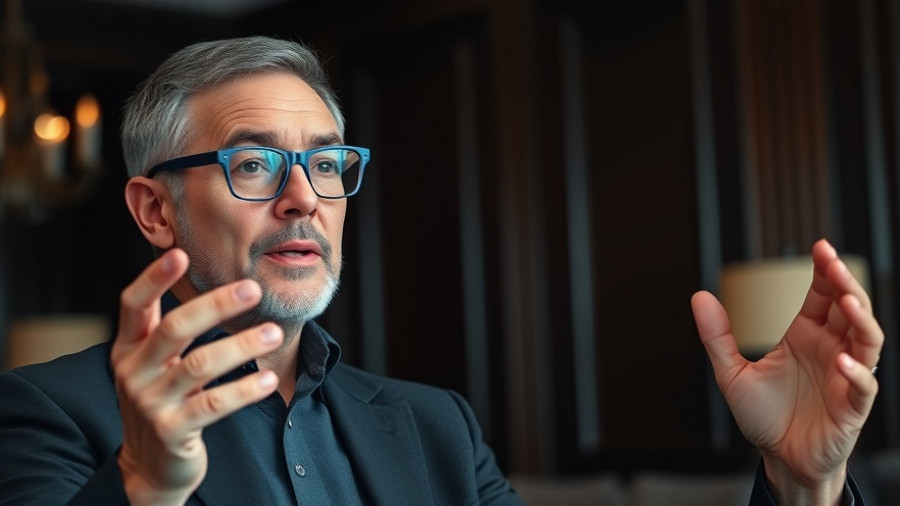 Middle-aged expert discussing how to get rid of heavy metals indoors.