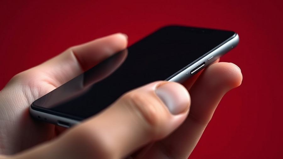 Close-up of Honor Magic 8 Pro held in hand, sleek design.