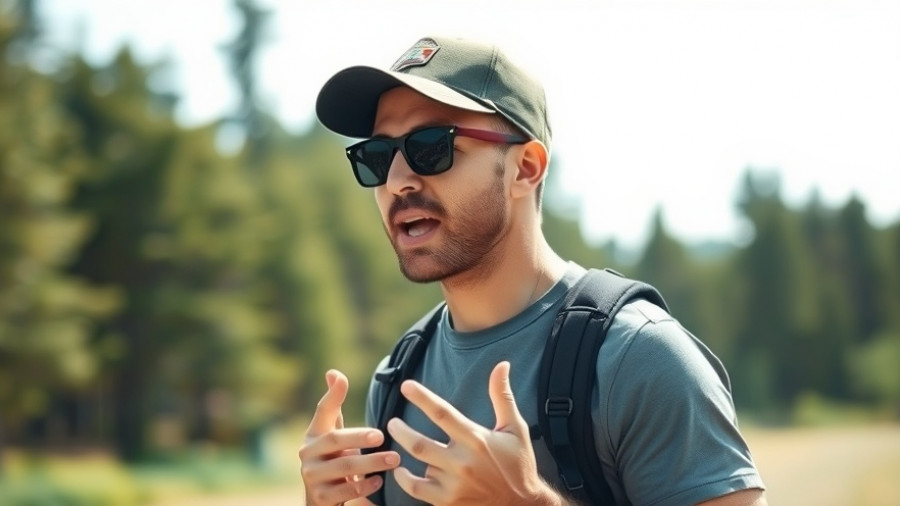 Man explaining why you shouldn't buy onion plants outdoors.