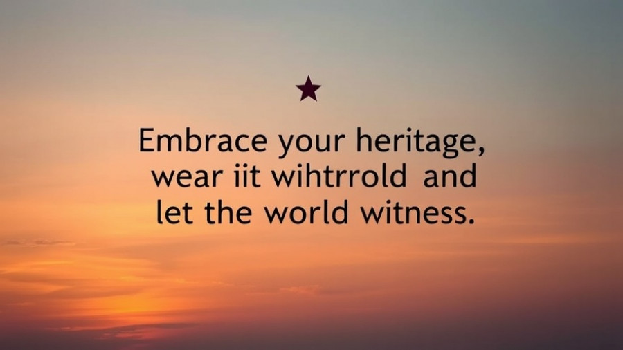 Inspirational quote over tranquil sunset sky for holistic living.