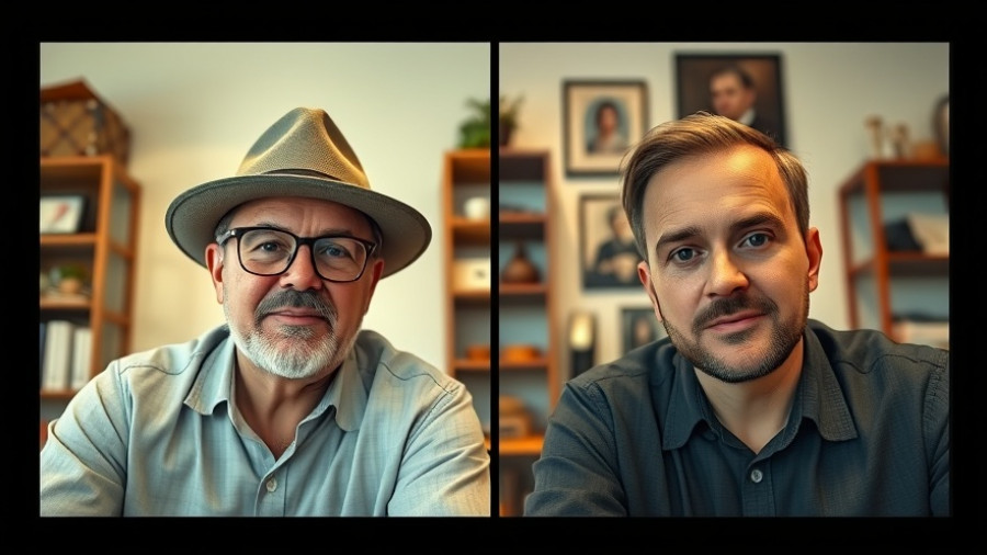 Two men in a video call discussing Instagram Growth Strategy.