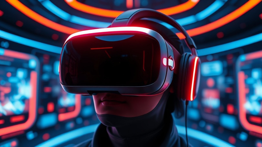 VR concept with Schema Markup on a digital interface.