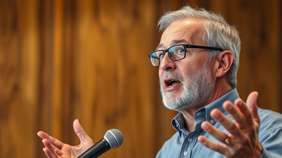 Man discussing changes in OpenAI advertising policy.