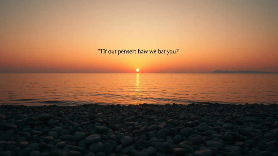 Serene sunset and calm sea embrace holistic living.