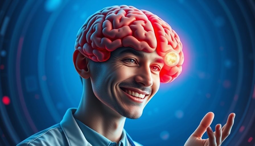 Keto diet and brain cancer educational illustration with smiling doctor.