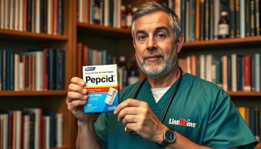 OTC medications for pets discussed by man in library setting.