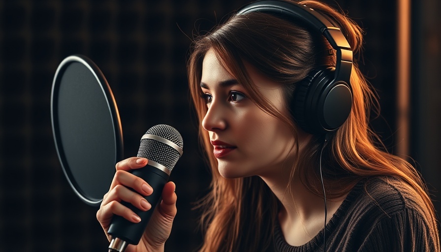 Young woman podcasting on Brachycephalic dogs health