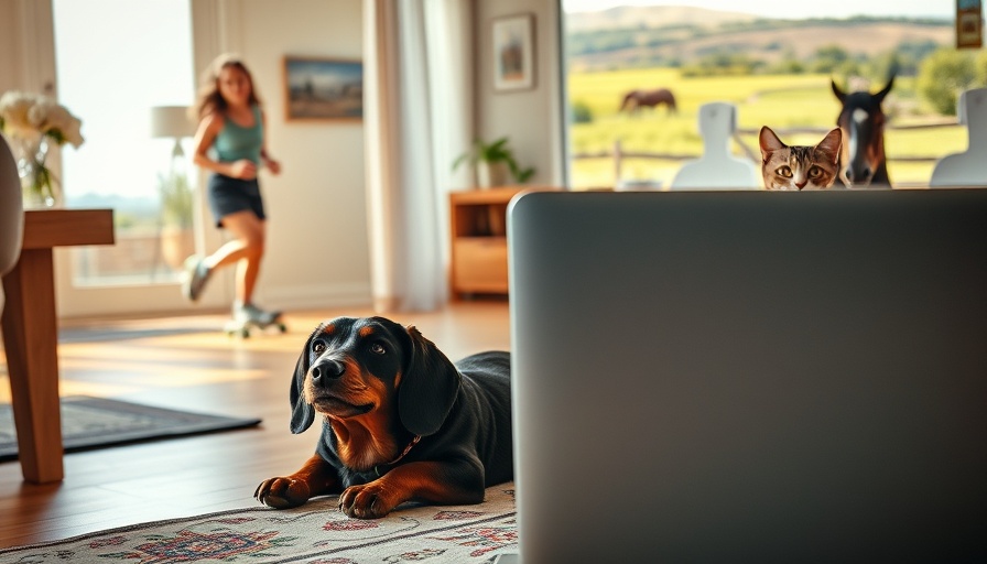 Playful pets in a humorous scene, showcasing pet funniest videos.