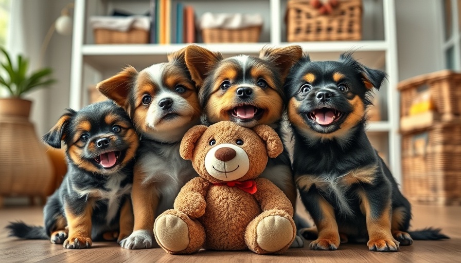 Traveling with pets guide: playful dogs at home.