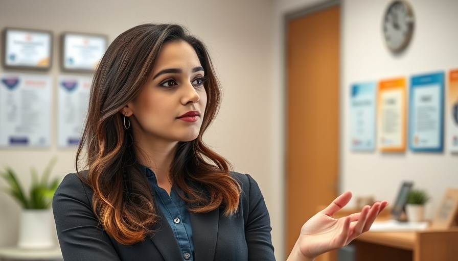 Tirzepatide weight loss discussion with confident woman in medical setting.