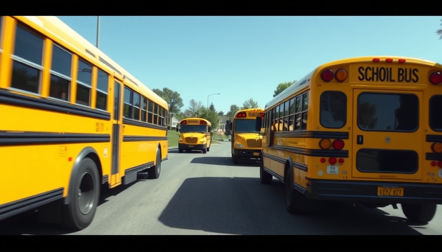 Local Ohio news covering school buses and levy impact in suburb.
