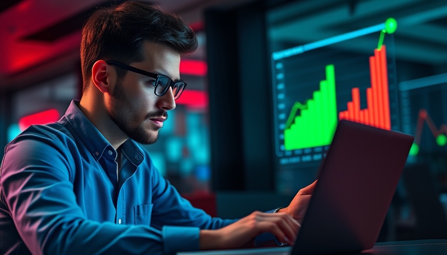 Man reviews Bitcoin income ETFs growth on laptop.