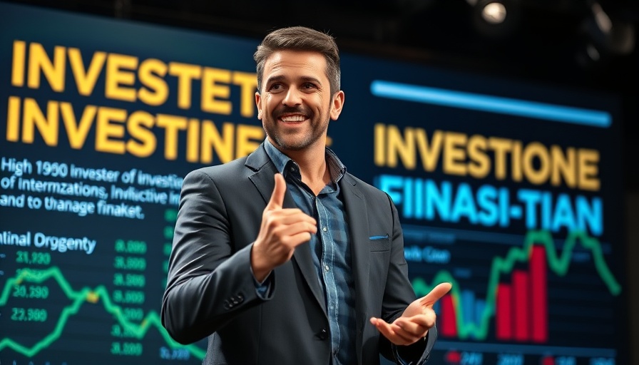 Confident presenter discussing income investments outside the U.S.
