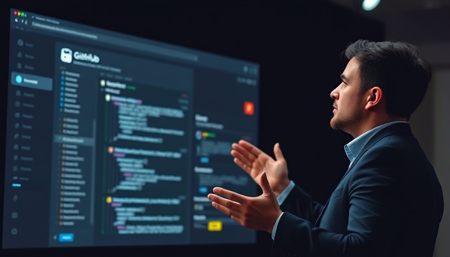 GitHub Copilot autonomous software development presentation with AI theme.