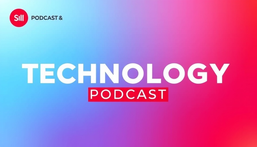 Podcast thumbnail discussing AI tech in summer blockbusters