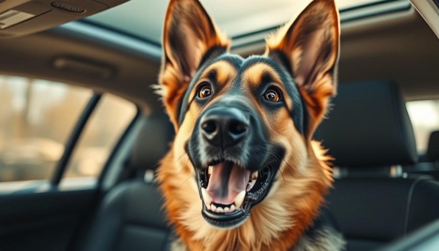 Hilarious German shepherd reaction in car after vet visit, funniest dog reaction.