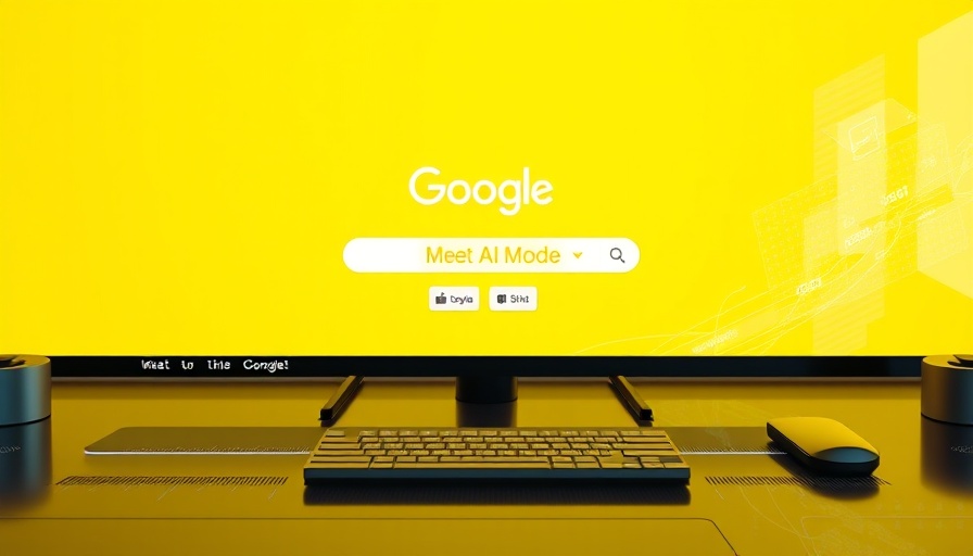 AI Mode impact on local business marketing visualized with Google interface.