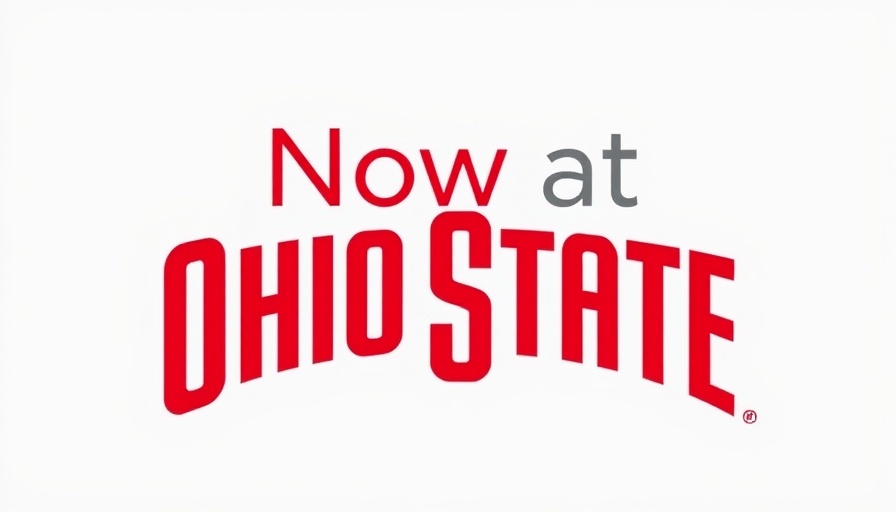 Ohio State University text logo on white background.