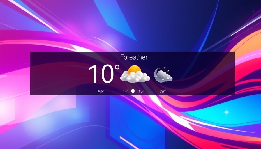 Vibrant Miami Valley forecast background with dynamic graphics.