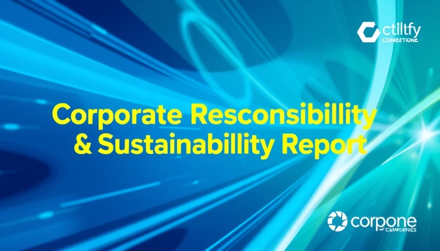 Best Buy Corporate Responsibility and Sustainability Report cover with blue-green abstract design