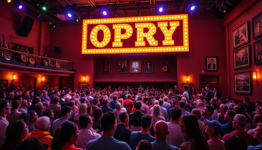 Grand Ole Opry Family Adventures, audience enjoying vibrant theater show.