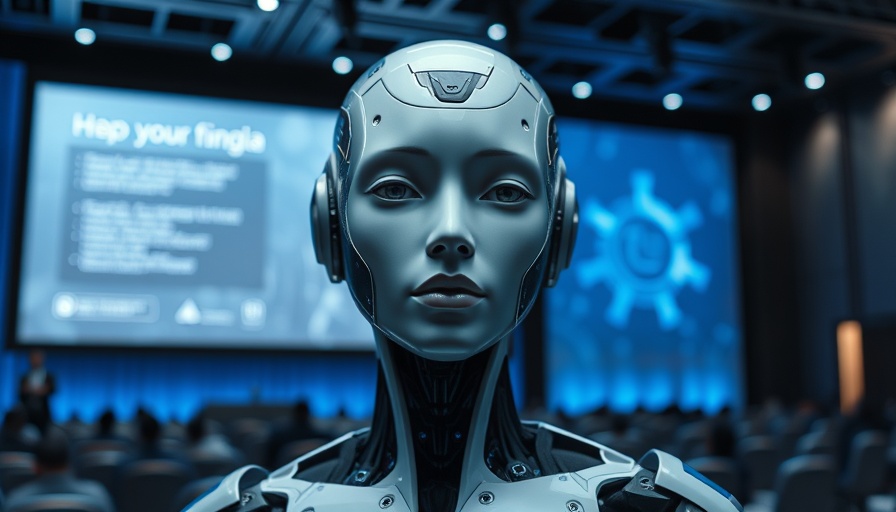 Continuous Thought Machines showcased at a futuristic AI presentation.