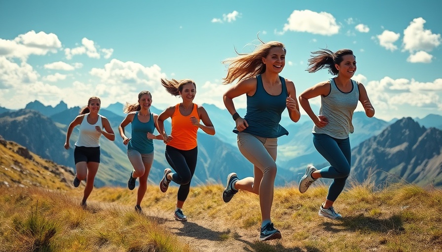 Runners enjoying mountain runcations with scenic views.