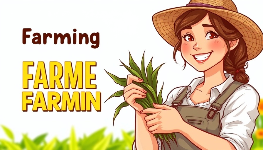 Educational graphic on packaging films in agriculture.