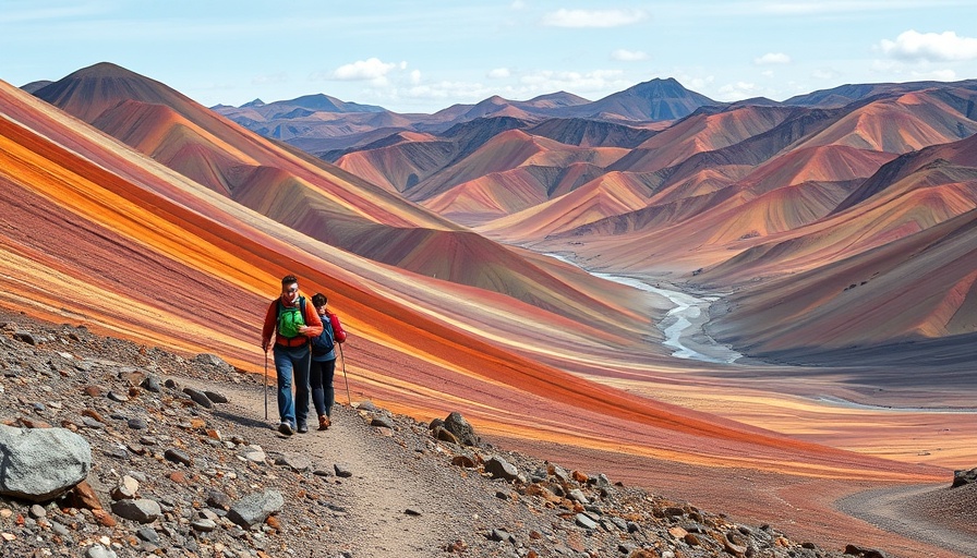 Trekking Iceland's Laugavegur Trail, vibrant landscape.