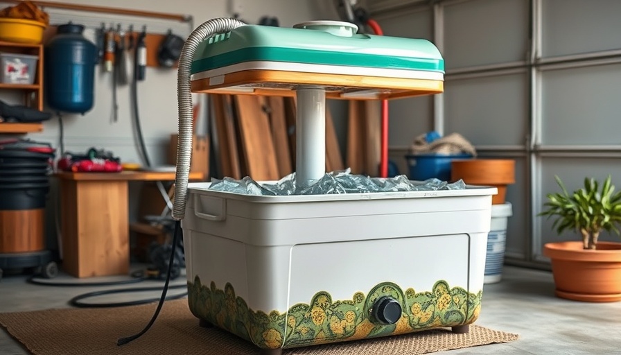DIY swamp cooler for under $20 with homemade setup in garage.