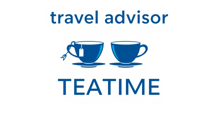 Tips for Selling Africa: Travel Advisor Teatime logo with teacups.