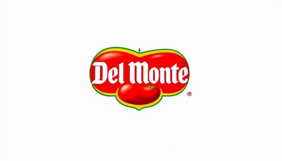 Del Monte logo symbolizing 2025 Sustainability Award achievements.