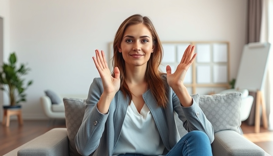 Confident woman using strategies for closing the term strong, determined.