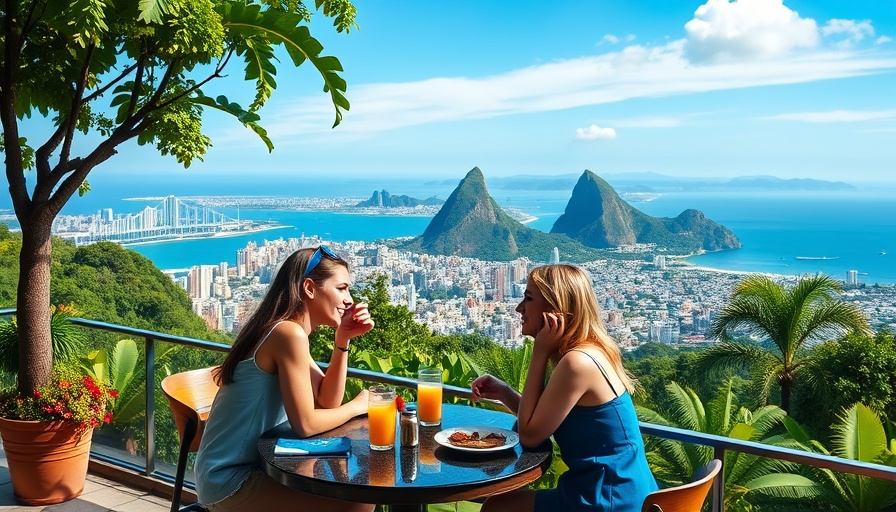 Breakfast with a view in Rio de Janeiro, must-do experiences.