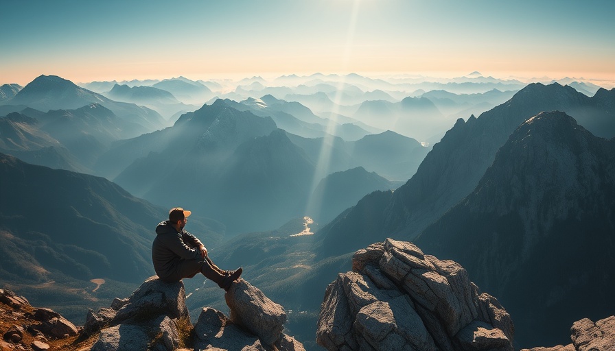 Hiker contemplating the stunning Inca Trail landscape.