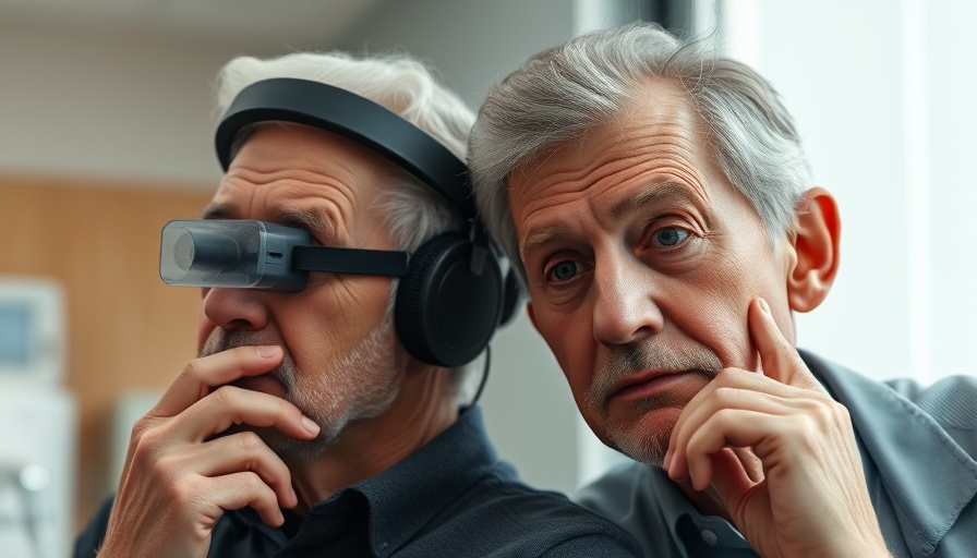 Senior citizens exploring sleep tips, insights in clinical setting.