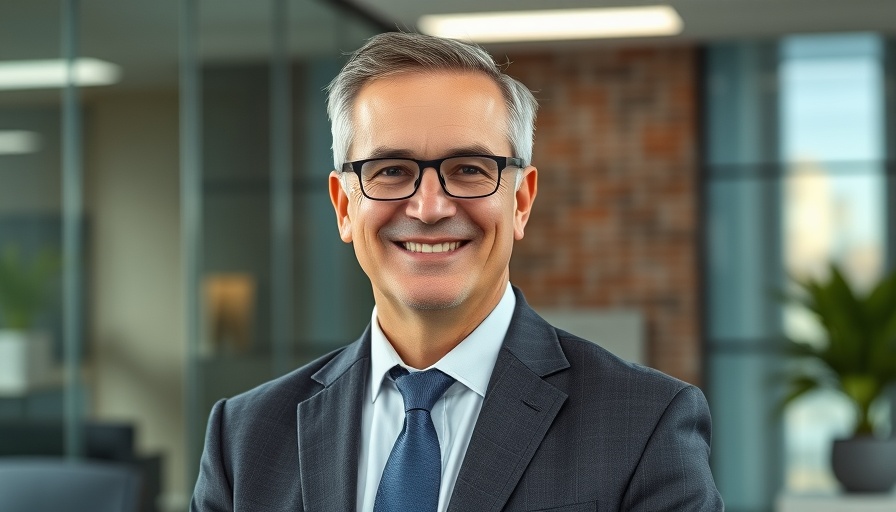 Business executive promoting Beko's sustainable energy initiatives.