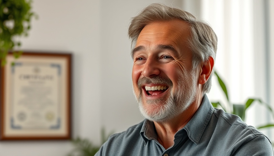 Middle-aged man discussing in a cozy room, Sleep Tips for Senior Citizens.