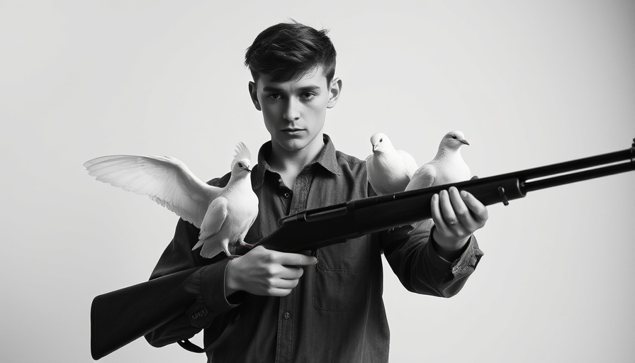 Vintage photo of a hunter with doves, reflecting dove hunting season excitement.