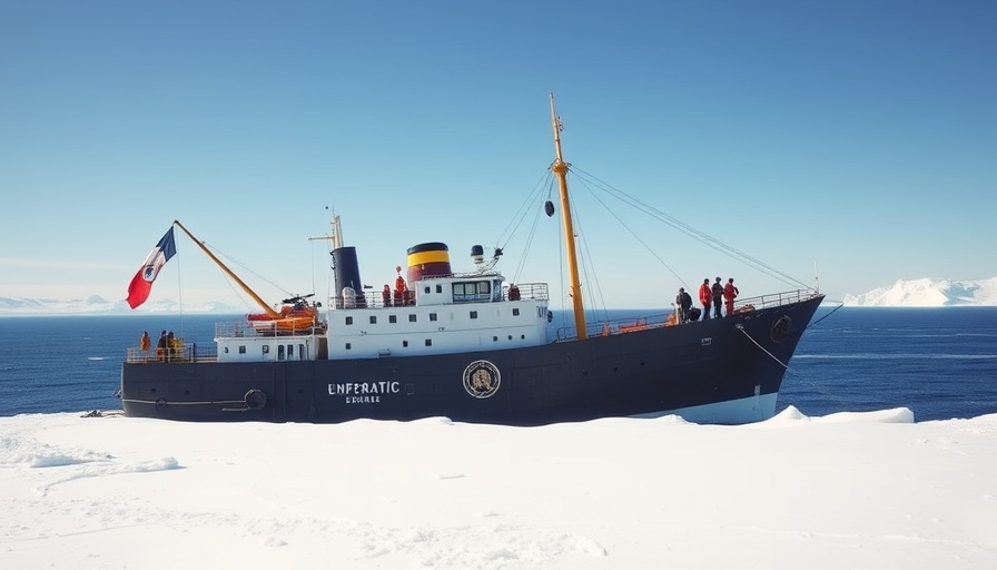Rémi Bouysset Joins Oceanwide Expeditions ship in Antarctic waters.