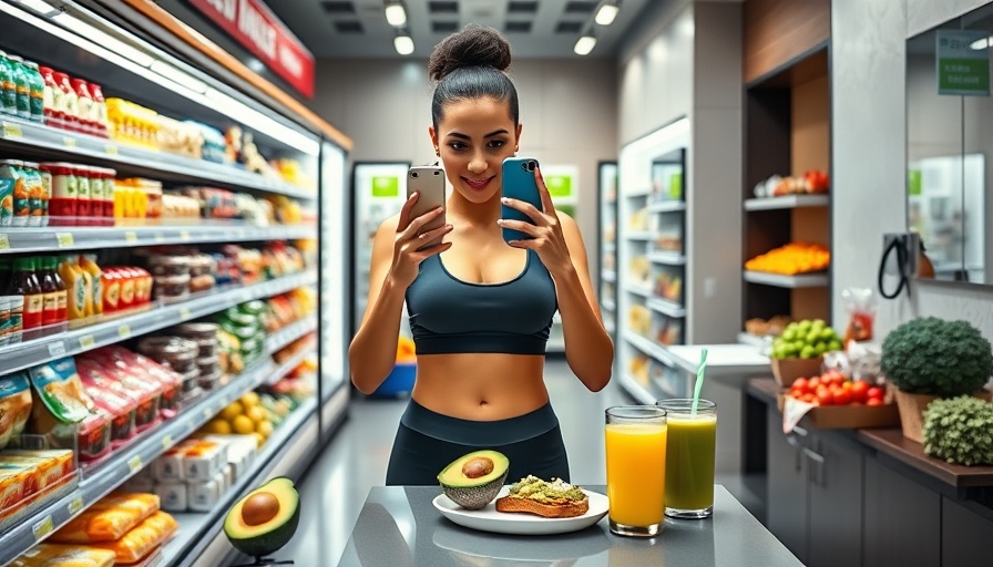 Living your life: active lifestyle and healthy eating collage.
