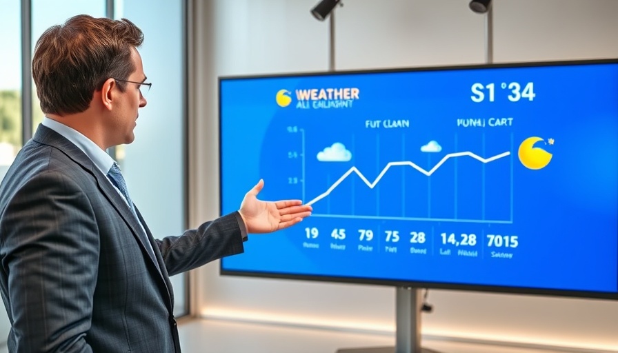 Dayton Ohio News: Meteorologist presents 10-day temperature forecast with graph.