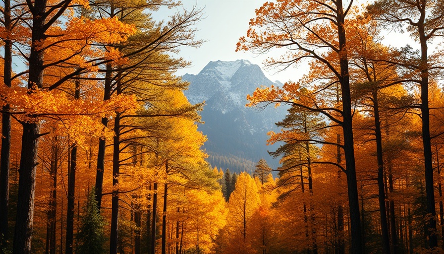 See the 1,000-Year-Old Tree Named Gus in vibrant autumn forest.