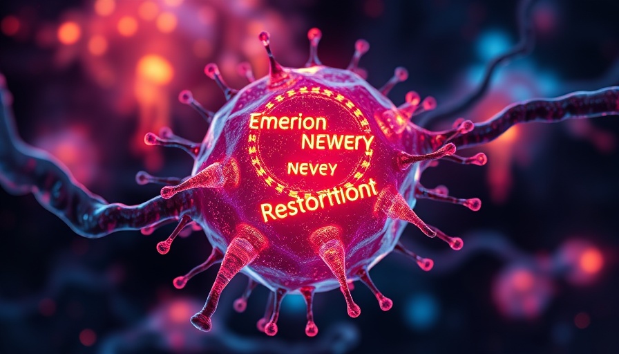 Futuristic illustration of a glowing cell restoring energy, vibrant background.