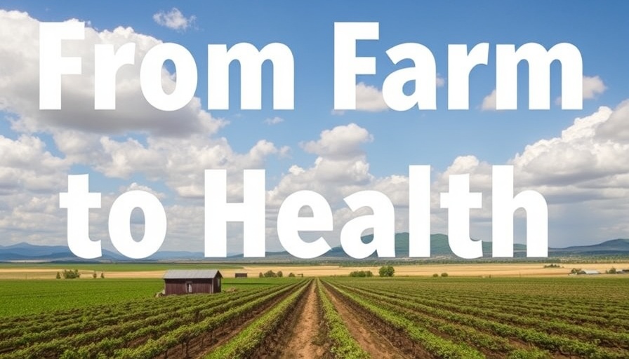 From Farm to Health — A Vision for Regenerative Agriculture and Metabolic Wellness