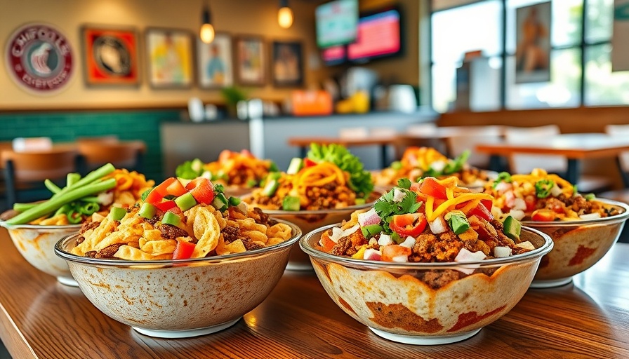 Chipotle Expansion in Mexico meal with burrito bowls and sides.